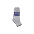 Diabetic White Quarter Socks Size 13-15