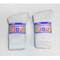 Grey Crew Socks Size 6-8