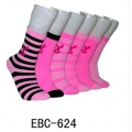 Breast Cancer Awareness Crew Socks Size 9-11