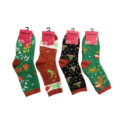 Christmas Crew Socks Size 9-11