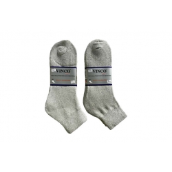 Size 10-13 Gray Quarter Sock