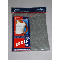 Men's Grey A-Shirt Sizes Small - XL  