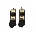 Black No Show Socks Size 10-13 