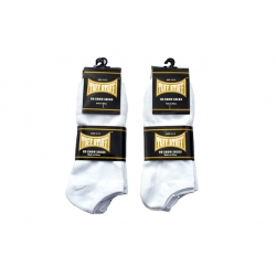 White No Show Ankle Socks Size 10-13