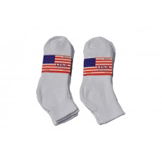White Quarter Socks Size 10-13