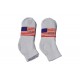 White Quarter Socks Size 10-13