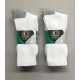 White Crew With Grey Heel & Toe Size 10-13 White Crew With Grey Heel & Toe Size 10-13