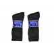 Black Diabetic Crew Socks Size 13-15 Black Diabetic Crew Socks Size 13-15